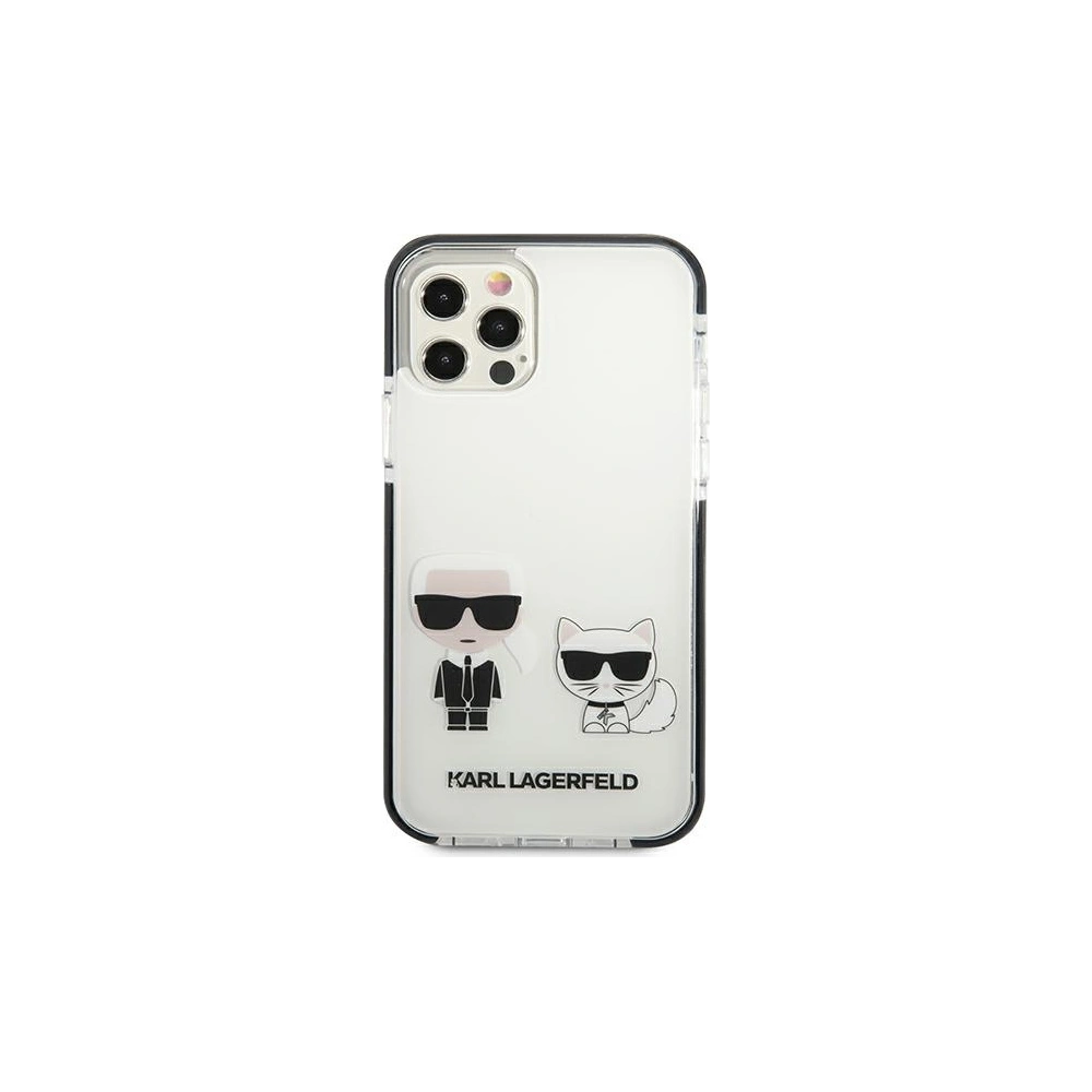 Hurtownia GSM - Etui Karl Lagerfeld KLHCP12MTPEKCW Apple iPhone 12/12 Pro hardcase biały/white Karl&Choupette - KLD944WHT - {ean13} - Hurt