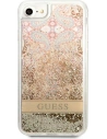 Hurtownia GSM - Case Guess GUHCI8LFLSD Apple iPhone SE 2022/SE 2020/8/7 gold/hartschale Paisley Liquid Glitter - GUE1812GLD - {ean13} - Hurt