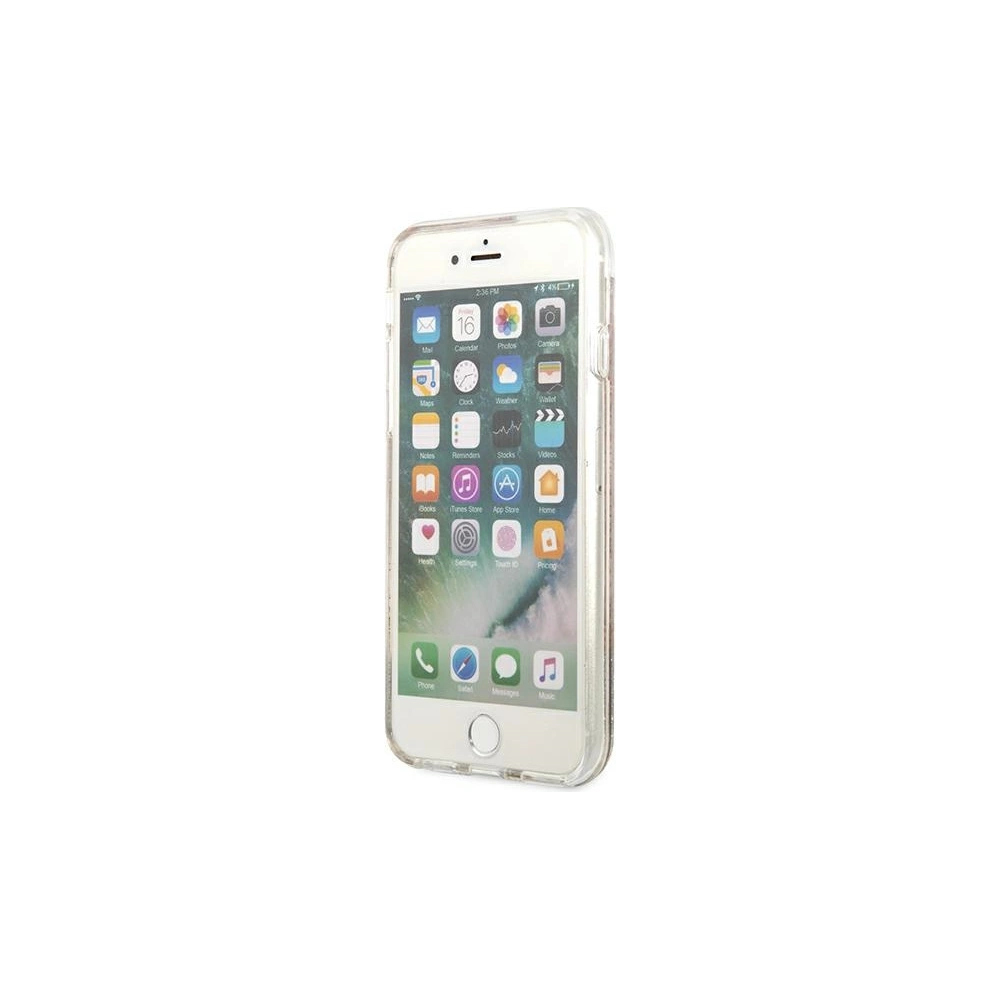 Hurtownia GSM - Etui Guess GUHCI8LFLSD Apple iPhone SE 2022/SE 2020/8/7 zlatý/gold hardcase Paisley Liquid Glitter - GUE1812GLD - {ean13} - Hurt