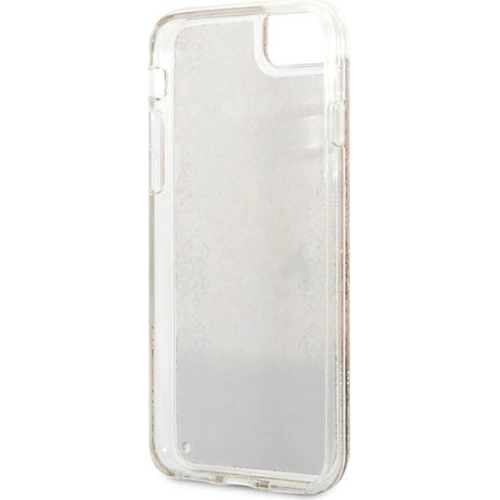 Etui Guess GUHCI8LFLSD Apple iPhone SE 2022/SE 2020/8/7 złoty/gold hardcase Paisley Liquid Glitter