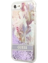 Hurtownia GSM - Case Guess GUHCI8LFLSU Apple iPhone SE 2022/SE 2020/8/7 lila/purple hardcase Flower Liquid Glitter - GUE1813PRP - {ean13} - Hurt