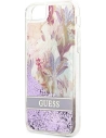Hurtownia GSM - Case Guess GUHCI8LFLSU Apple iPhone SE 2022/SE 2020/8/7 lila/purple hardcase Flower Liquid Glitter - GUE1813PRP - {ean13} - Hurt