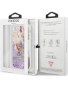 Hurtownia GSM - Case Guess GUHCI8LFLSU Apple iPhone SE 2022/SE 2020/8/7 lila/purple hardcase Flower Liquid Glitter - GUE1813PRP - {ean13} - Hurt