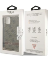 Hurtownia GSM - Etui Guess GUOHCN61H4STW Apple iPhone 11 brązowy/brown hardcase 4G Print Strap - GUE1814BR - {ean13} - Hurt
