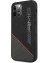 Wholesale Mercedes AMG AMHCP12MRGDBK Apple iPhone 12/12 Pro black hardcase Silicone Two Tones - MRS045BLK - {ean13} - Hurt