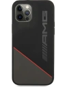 Hurtownia GSM - Etui Mercedes AMG AMHCP12MRGDBK Apple iPhone 12/12 Pro czarny/black hardcase Silicone Two Tones - MRS045BLK - {ean13} - Hurt
