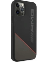 Hurtownia GSM - Etui Mercedes AMG AMHCP12MRGDBK Apple iPhone 12/12 Pro czarny/black hardcase Silicone Two Tones - MRS045BLK - {ean13} - Hurt