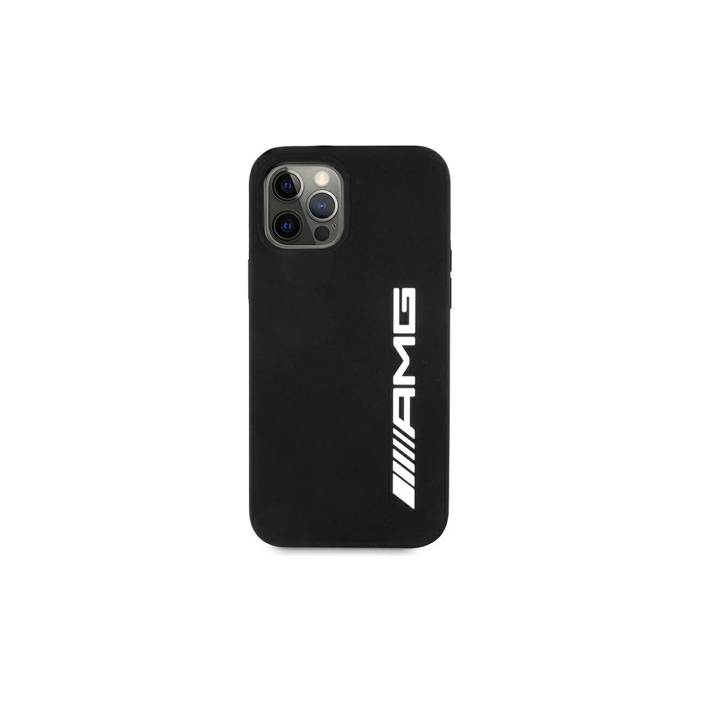 Hurtownia GSM - Etui Mercedes AMG AMHCP12MSGLBGN Apple iPhone 12/12 Pro černý/black hardcase silikonový velký logo - MRS046BLK - {ean13} - Hurt