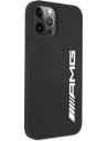 Hurtownia GSM - Etui Mercedes AMG AMHCP12MSGLBGN Apple iPhone 12/12 Pro czarny/black hardcase Silicone Big Logo - MRS046BLK - {ean13} - Hurt