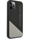 Hurtownia GSM - Etui Mercedes AMG AMHCP12MWGDBK Apple iPhone 12/12 Pro szary/grey hardcase Silicone Two Tones - MRS047GRY - {ean13} - Hurt