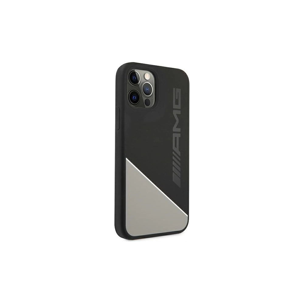 Hurtownia GSM - Etui Mercedes AMG AMHCP12MWGDBK Apple iPhone 12/12 Pro šedý/grey hardcase silikonové dvě tóny - MRS047GRY - {ean13} - Hurt