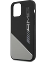 Hurtownia GSM - Etui Mercedes AMG AMHCP12MWGDBK Apple iPhone 12/12 Pro szary/grey hardcase Silicone Two Tones - MRS047GRY - {ean13} - Hurt