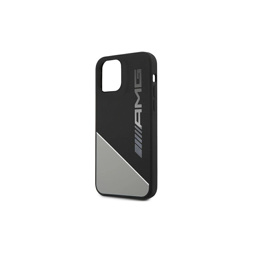 Hurtownia GSM - Etui Mercedes AMG AMHCP12MWGDBK Apple iPhone 12/12 Pro šedý/grey hardcase silikonové dvě tóny - MRS047GRY - {ean13} - Hurt