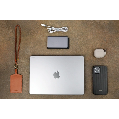 Etui Moshi iGlaze Hardshell Apple MacBook Pro 14" 2021-2025 (M1/M2/M3/M4/M5) (Stealth Clear)