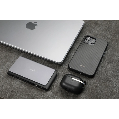 Etui Moshi iGlaze Hardshell Apple MacBook Pro 14" 2021-2025 (M1/M2/M3/M4/M5) (Stealth Clear)