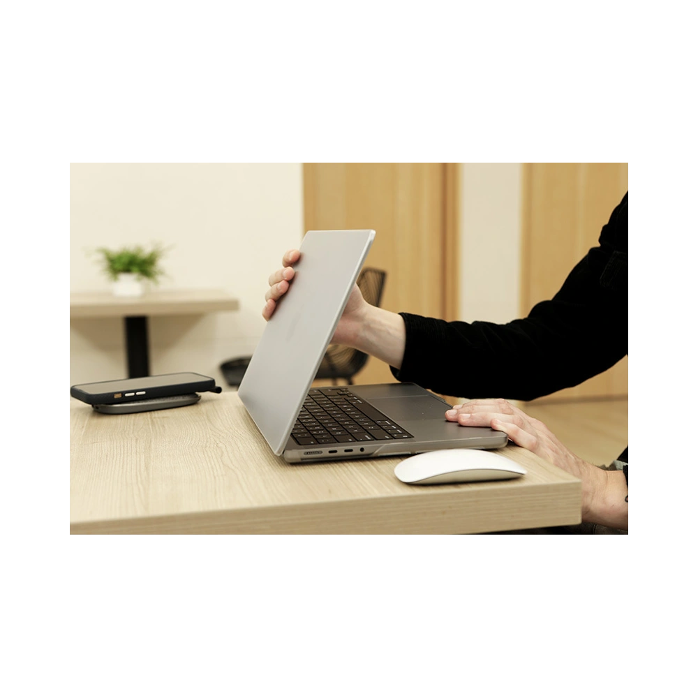 Etui Moshi iGlaze Hardshell Apple MacBook Pro 14 2021-2023 (Stealth Clear)
