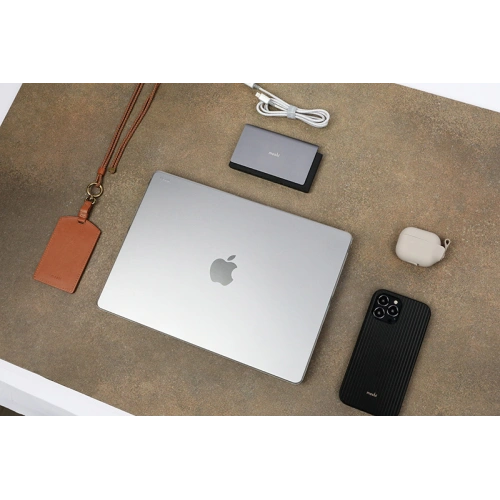 Etui Moshi iGlaze Hardshell Apple MacBook Pro 14" 2021-2025 (M1/M2/M3/M4/M5) (Stealth Clear)