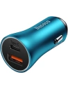 Wholesale Baseus Golden Contactor Max Car Charger, USB + USB-C 60W (blue) - BSU3249BLU - {ean13} - Hurt