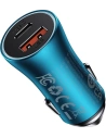 Wholesale Baseus Golden Contactor Max Car Charger, USB + USB-C 60W (blue) - BSU3249BLU - {ean13} - Hurt