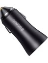 Wholesale Baseus Golden Contactor Max Car Charger, 2xUSB 60W (gray) - BSU3252GRY - {ean13} - Hurt