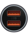 Wholesale Baseus Golden Contactor Max Car Charger, 2xUSB 60W (gray) - BSU3252GRY - {ean13} - Hurt