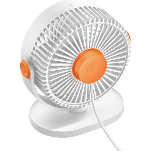 Wentylator biurkowy Baseus Serenity, USB (biały)