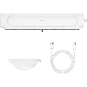 Wholesale Baseus Refreshing Monitor Clip-On & Stand-Up Desk Fan White - BSU3254WHT - {ean13} - Hurt