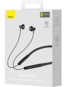 Wholesale Baseus Bowie P1 Half In-ear Neckband Wireless Earphones Black - BSU3255BLK - {ean13} - Hurt