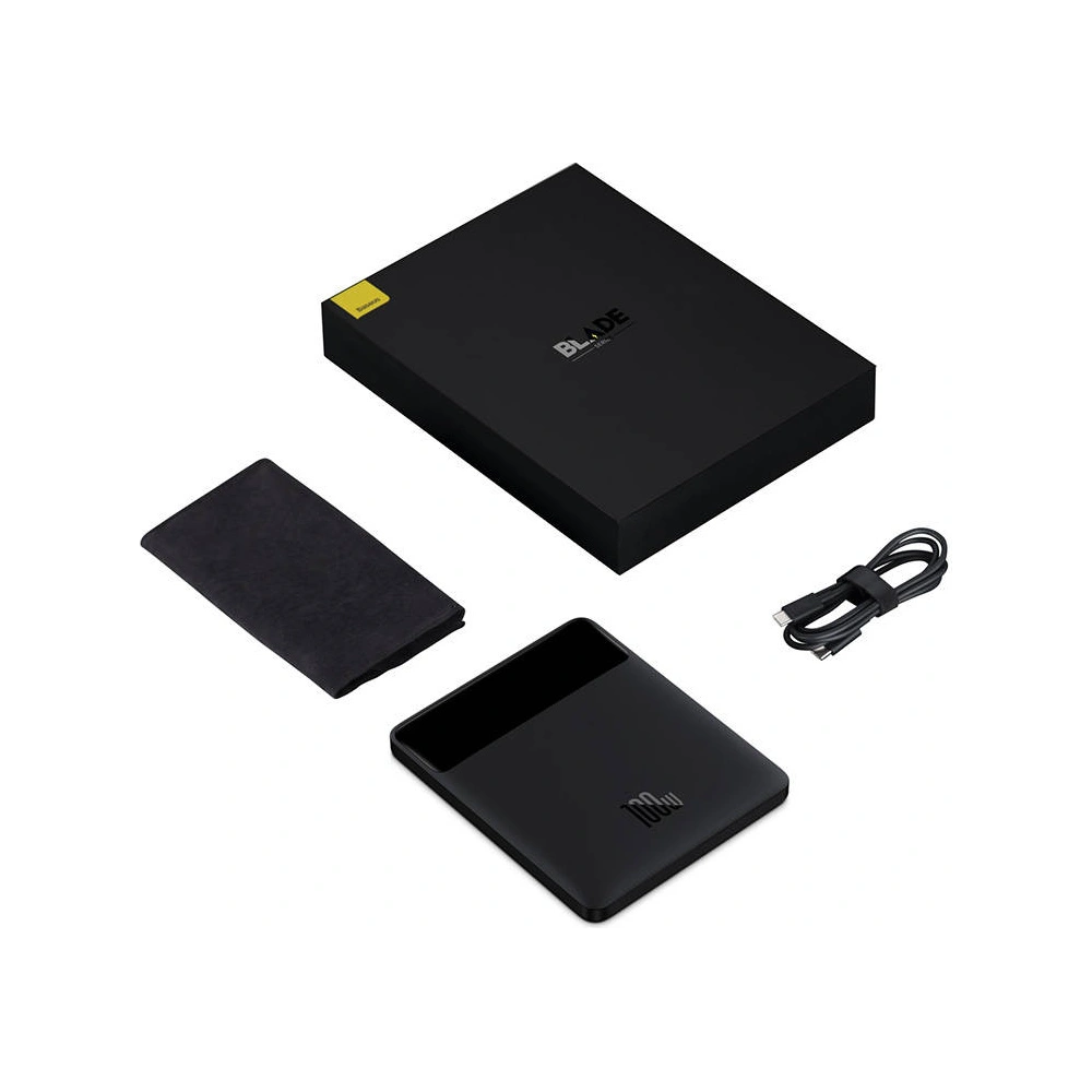 Hurtownia GSM - Powerbank Baseus Blade 20000mAh, 2xUSB + 2xUSB-C, 100W (černý) - BSU3256BLK - {ean13} - Hurt