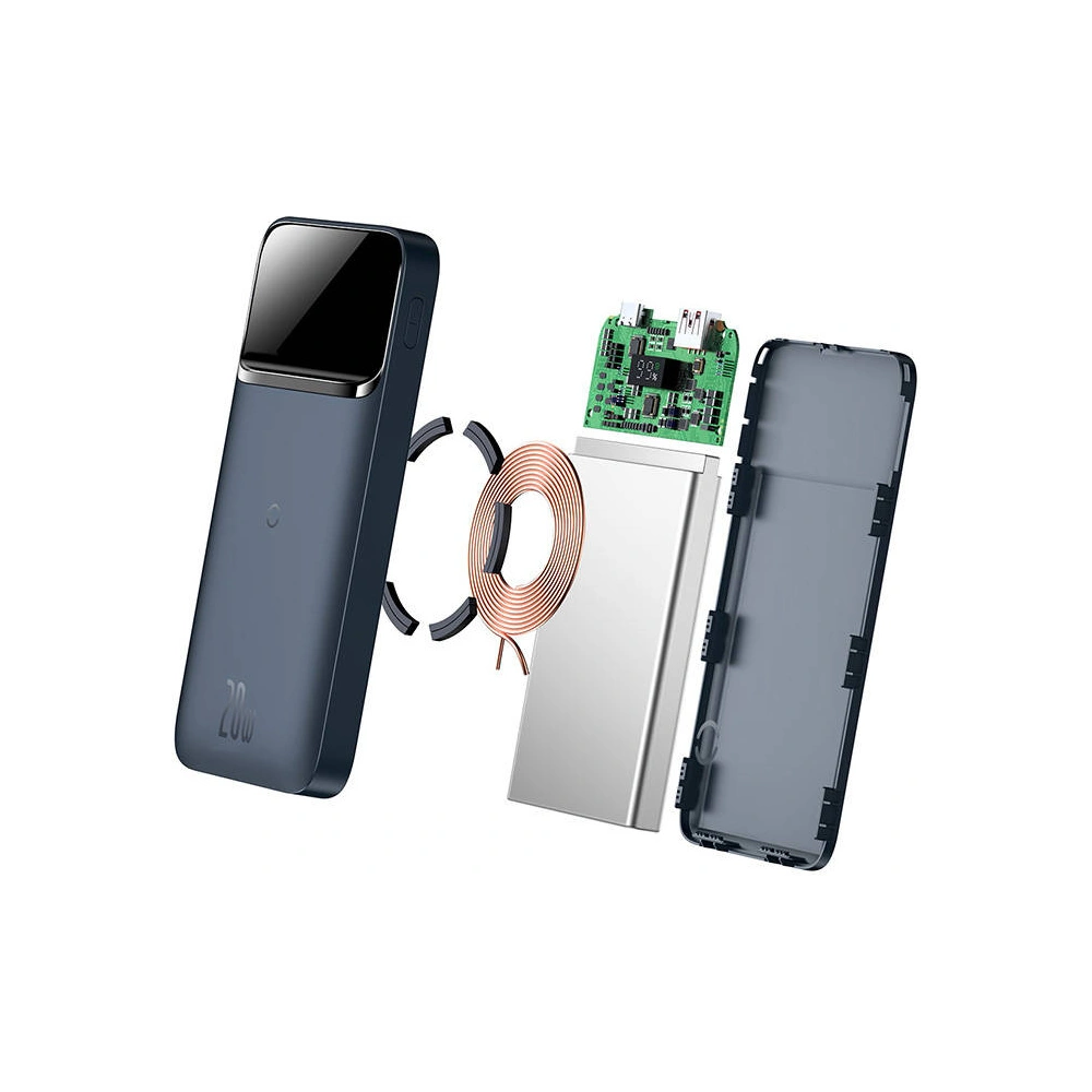 Hurtownia GSM - Powerbank Baseus Magnetic 10000mAh 20W (modrý) - BSU3258BLU - {ean13} - Hurt