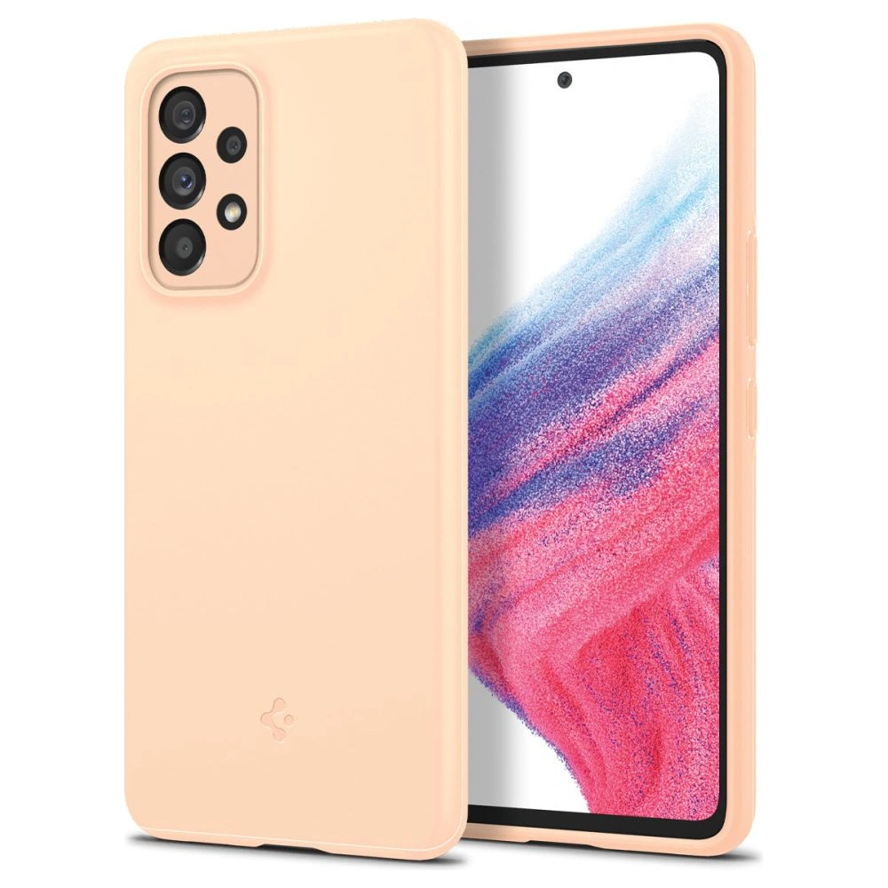 Wholesale Spigen Thin Fit Samsung Galaxy A53 5G Cotton Peach - SPN2256COTPEA - {ean13} - Hurt