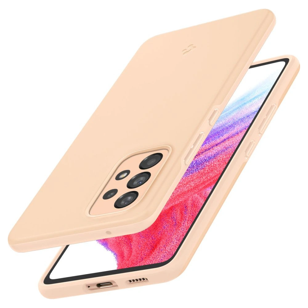 Hurtownia GSM - Etui Spigen Thin Fit Samsung Galaxy A53 5G Cotton Peach - SPN2256COTPEA - {ean13} - Hurt