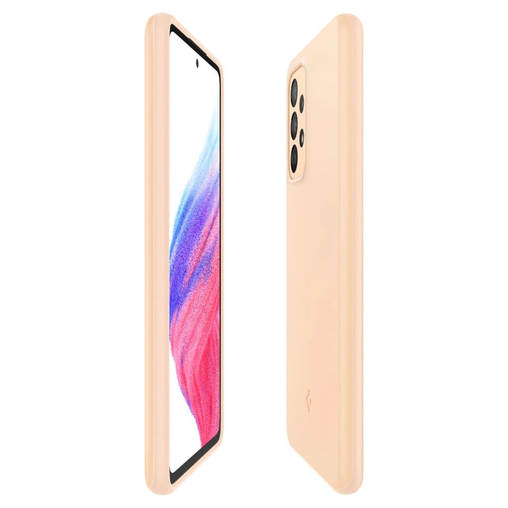 Hurtownia GSM - Etui Spigen Thin Fit Samsung Galaxy A53 5G Cotton Peach - SPN2256COTPEA - {ean13} - Hurt
