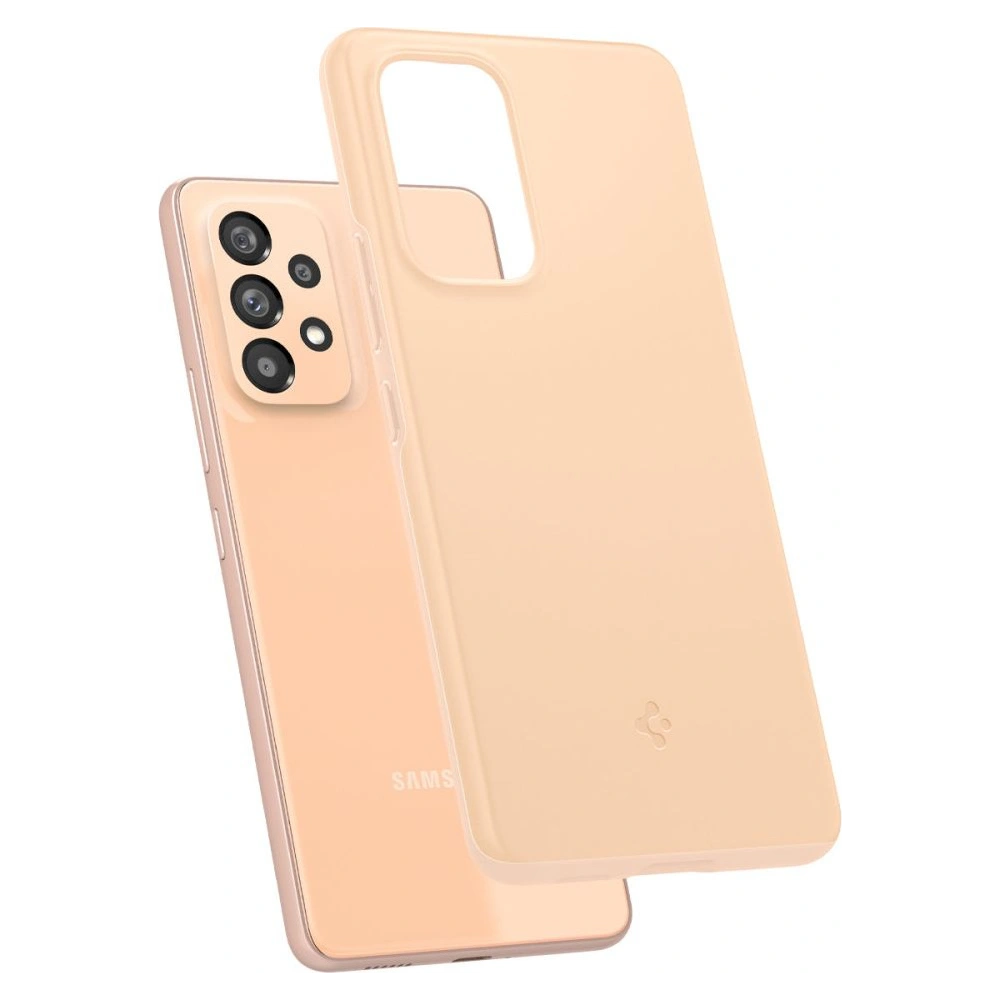 Wholesale Spigen Thin Fit Samsung Galaxy A53 5G Cotton Peach - SPN2256COTPEA - {ean13} - Hurt