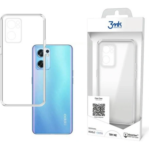 Etui 3MK Clear Case Oppo Reno 7 SE 5G