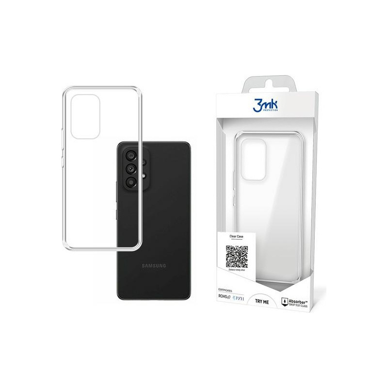 3MK Distributor - 5903108458023 - 3MK3350 - 3MK Clear Case Samsung Galaxy A53 5G - B2B homescreen