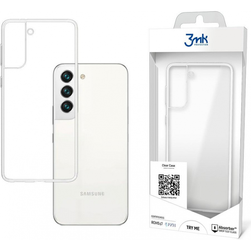 Hurtownia 3MK - 5903108445146 - 3MK3353 - Etui 3MK Clear Case Samsung Galaxy S22 - B2B homescreen
