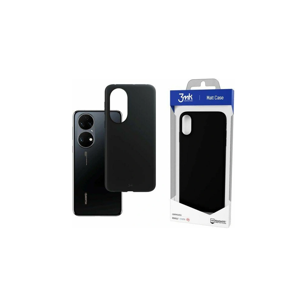 Hurtownia GSM - Etui 3MK Matt Case Huawei P50 5G černý/black - 3MK3391BLK - {ean13} - Hurt