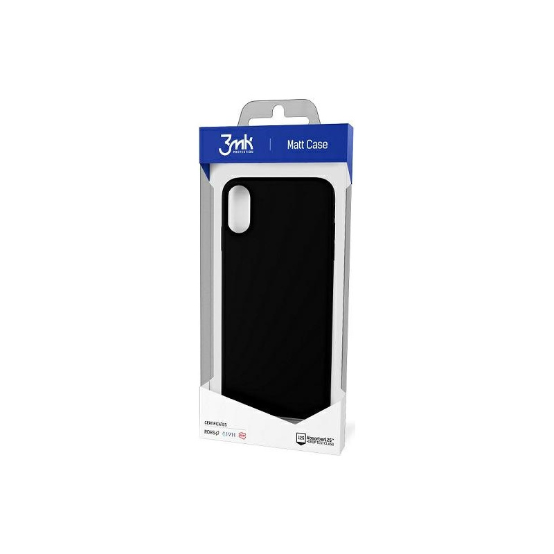 Etui 3MK Matt Case OnePlus 9 czarny/black