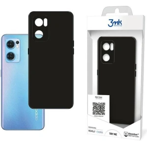 Etui 3MK Matt Case Oppo Reno 7 SE 5G černý/black