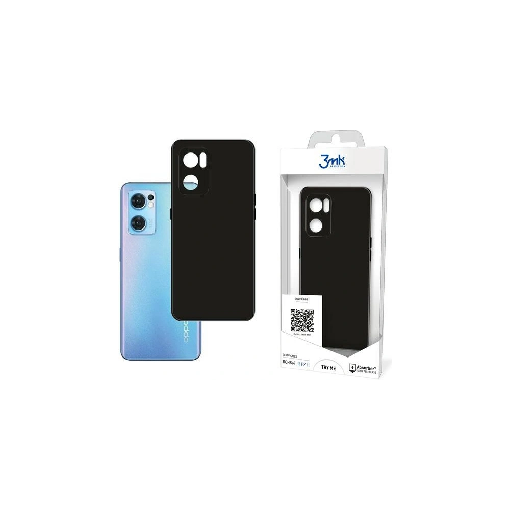 Hurtownia GSM - Etui 3MK Matt Case Oppo Reno 7 SE 5G černý/black - 3MK3414BLK - {ean13} - Hurt