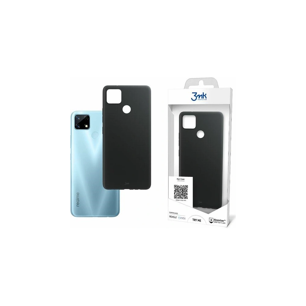 Wholesale 3MK Matt Case Realme 7i Global black - 3MK3415BLK - {ean13} - Hurt