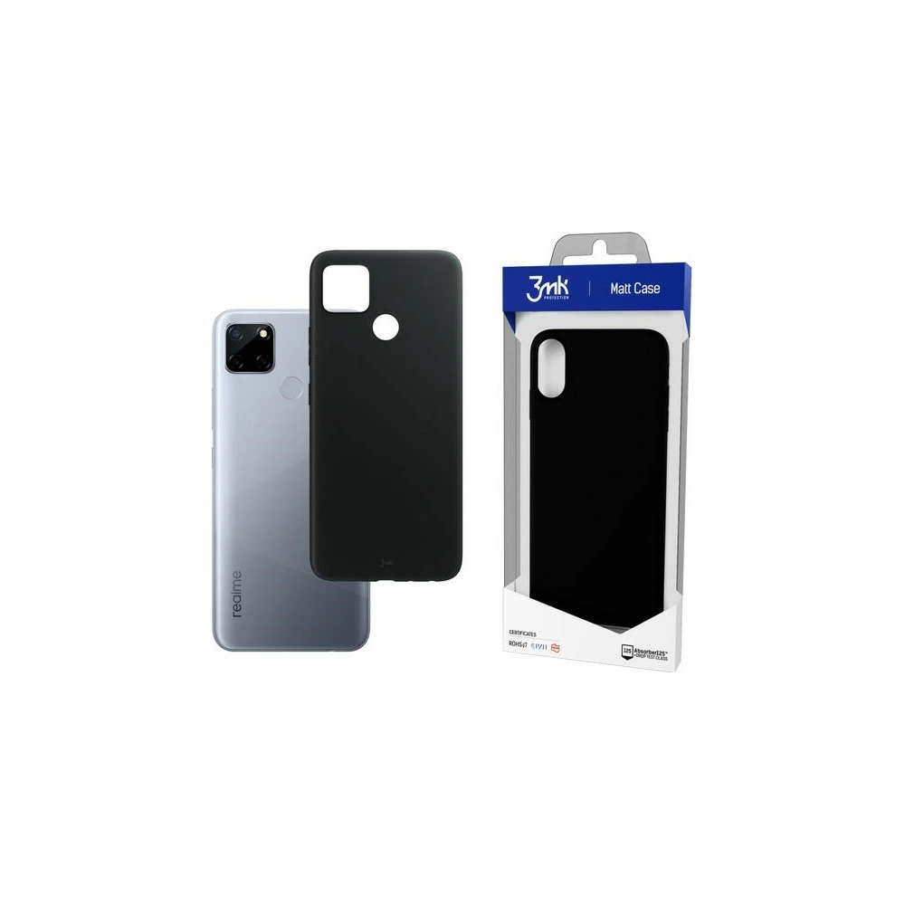 Hurtownia GSM - Etui 3MK Matt Case Realme C12 černý/black - 3MK3420BLK - {ean13} - Hurt