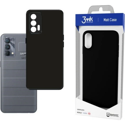 Etui 3MK Matt Case Realme GT Master czarny/black