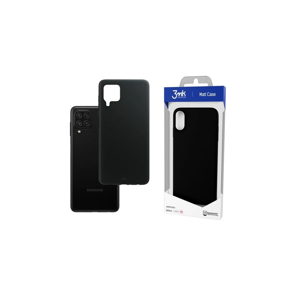 Hurtownia GSM - Etui 3MK Matt Case Samsung Galaxy A22 LTE černý/black - 3MK3426BLK - {ean13} - Hurt