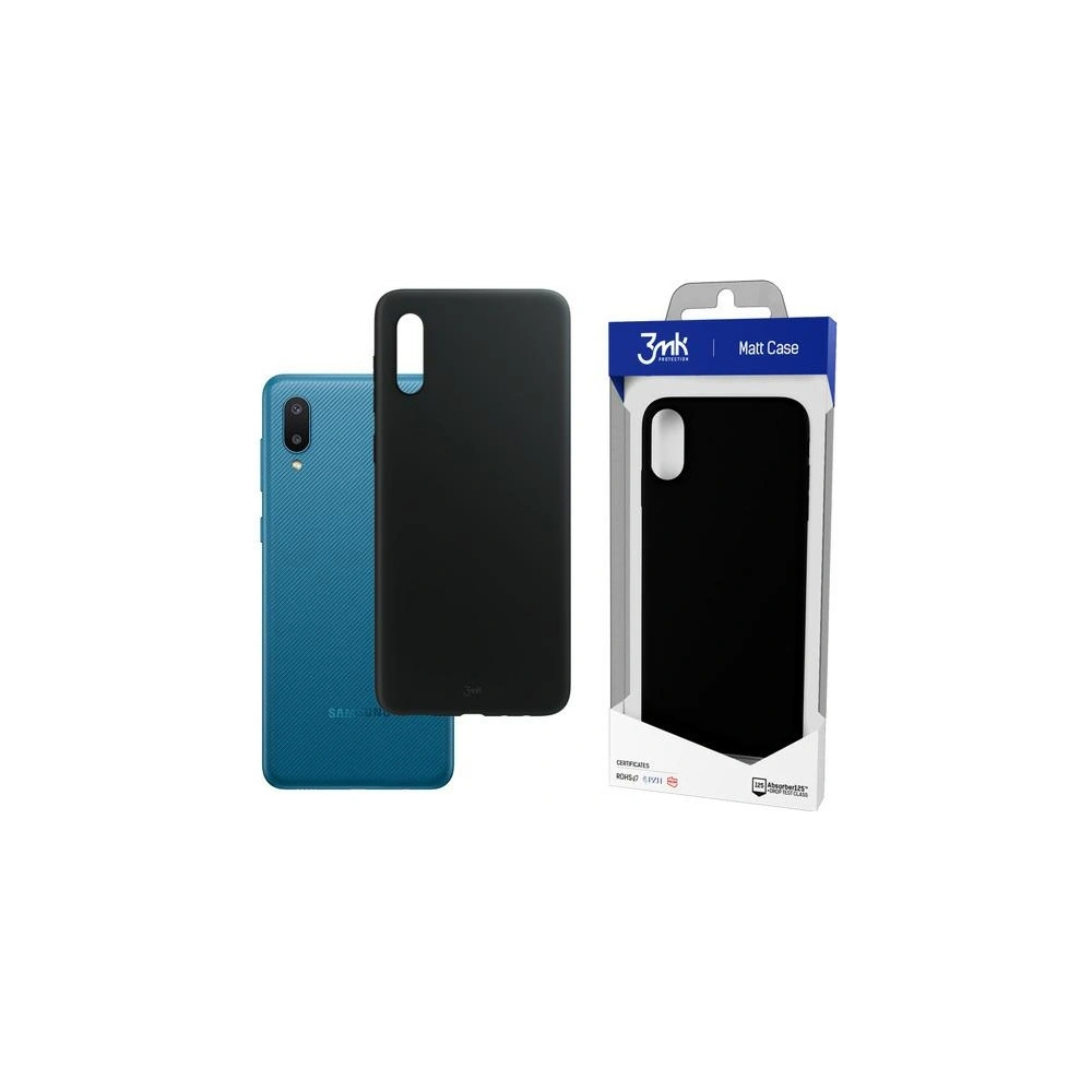 Hurtownia GSM - Etui 3MK Matt Case Samsung Galaxy M02 černý/black - 3MK3436BLK - {ean13} - Hurt