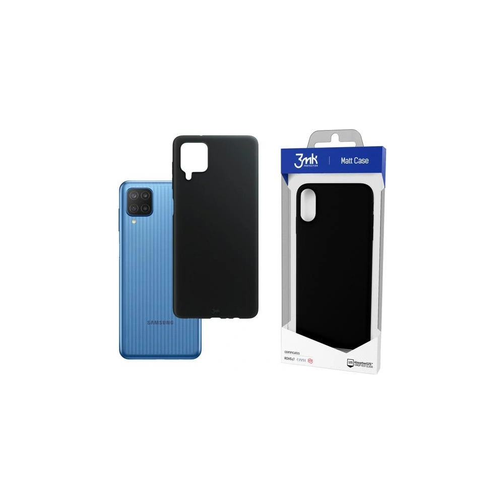 Hurtownia GSM - Etui 3MK Matt Case Samsung Galaxy M12 černý/black - 3MK3437BLK - {ean13} - Hurt