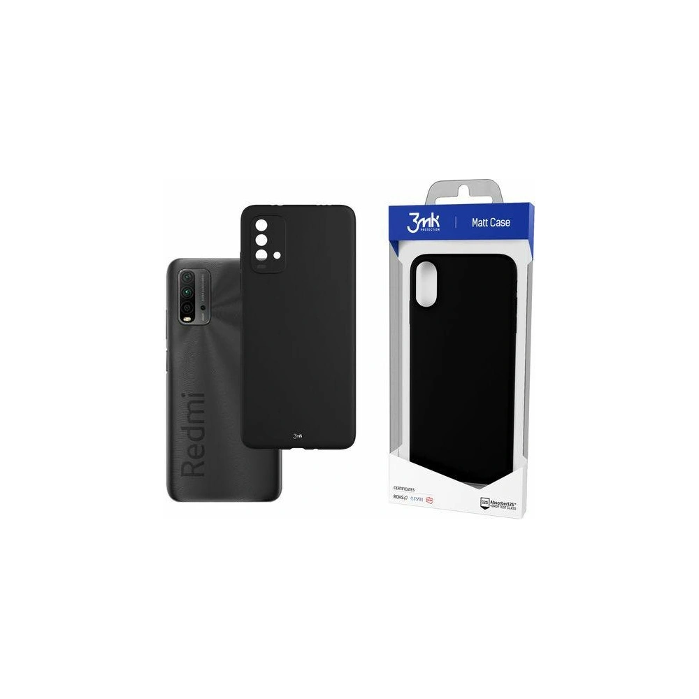 Hurtownia GSM - Etui 3MK Matt Case Redmi 9T černý/black - 3MK3472BLK - {ean13} - Hurt