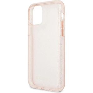 Hurtownia GSM - Case Guess GUHCN65PCGLPI Apple iPhone 11 Pro Max rosa/pink Hartschale Glitter - GUE1815PNK - {ean13} - Hurt