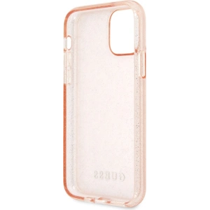 Hurtownia GSM - Case Guess GUHCN65PCGLPI Apple iPhone 11 Pro Max rosa/pink Hartschale Glitter - GUE1815PNK - {ean13} - Hurt
